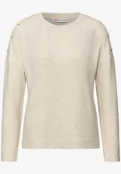 T-shirt doux avec boutons