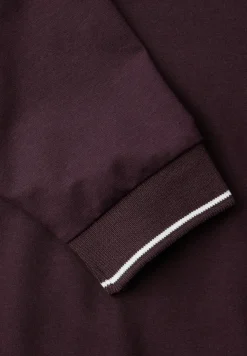 T-shirt doux avec détails côtelés