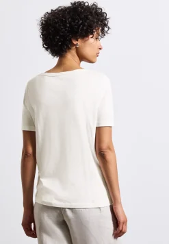 T-shirt doux avec imprimé