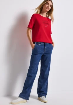 T-shirt doux avec wording
