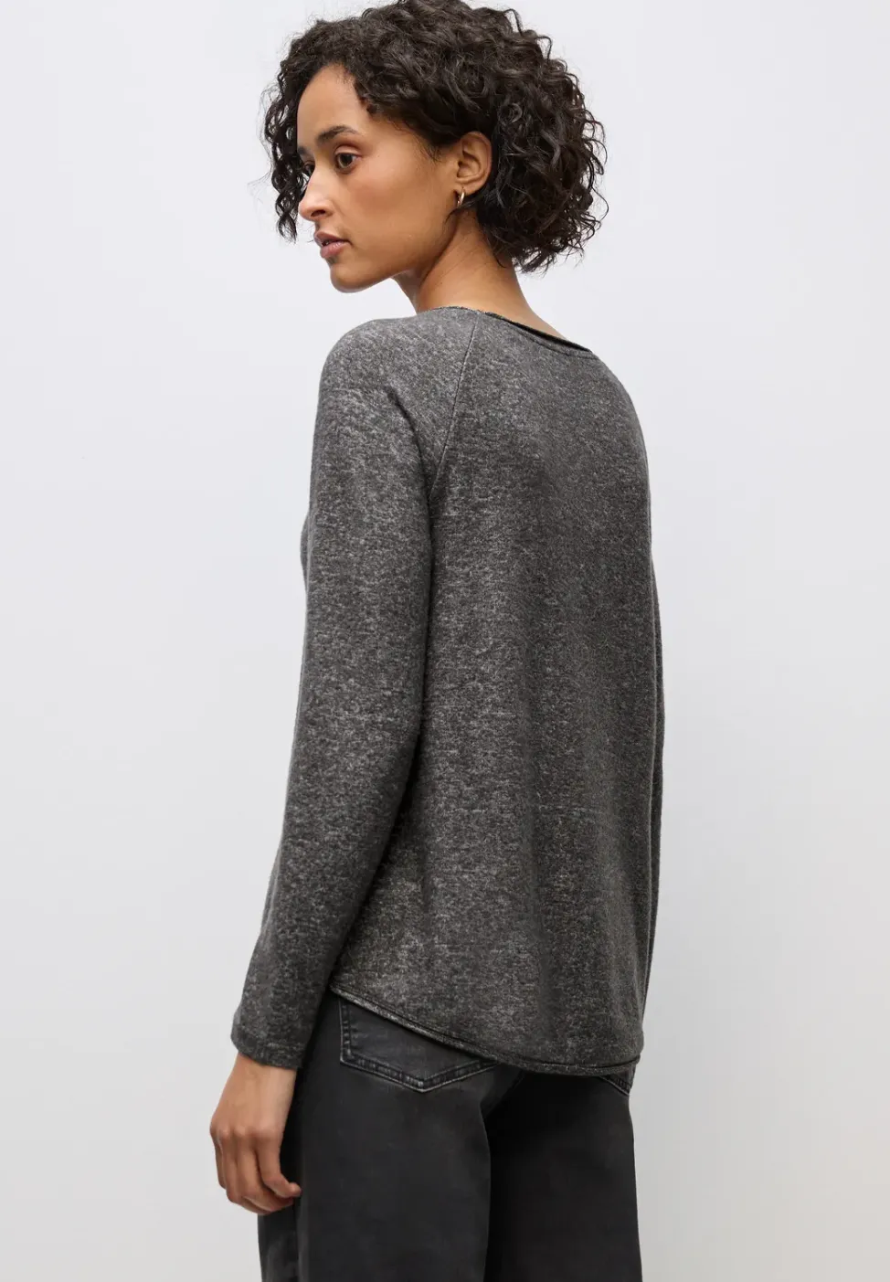 T-shirt doux mélangé