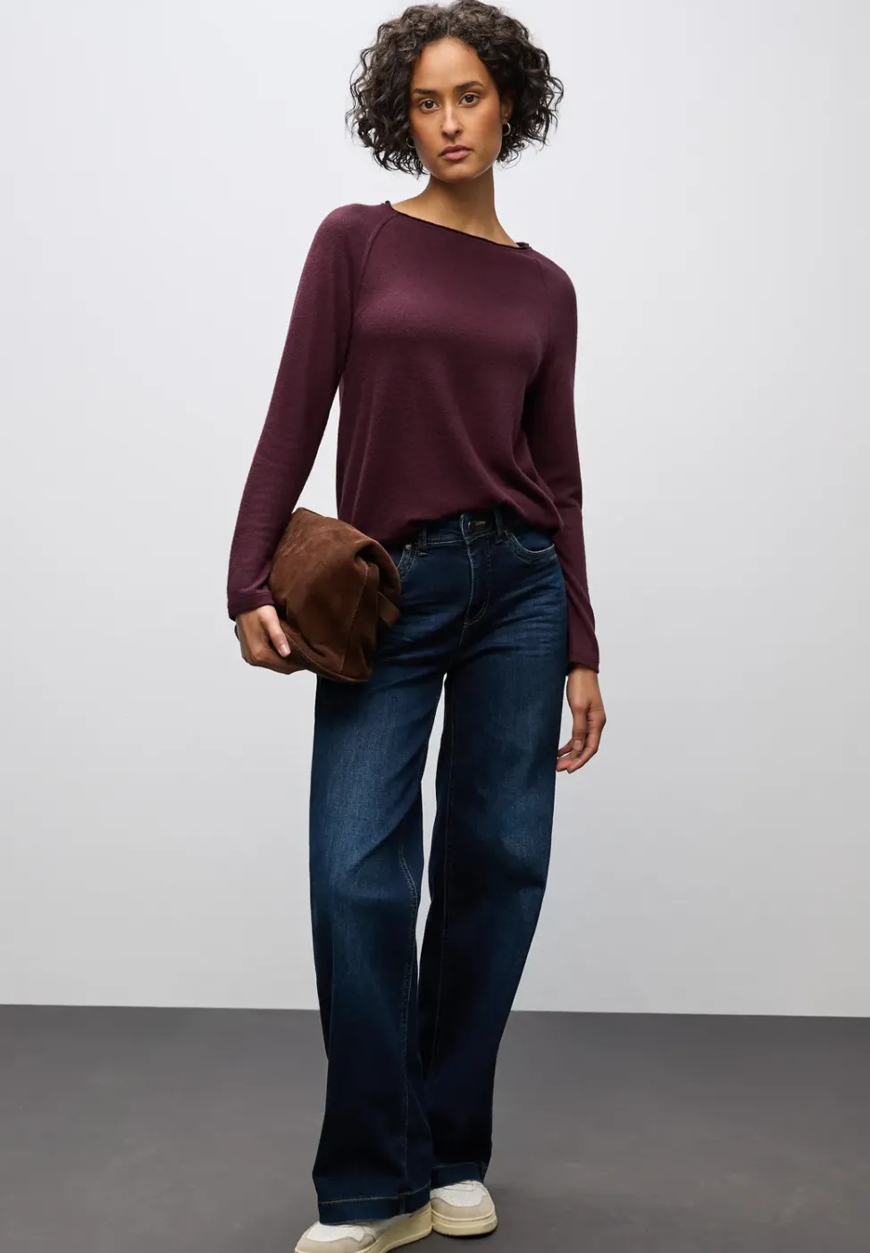 T-shirt doux mélangé