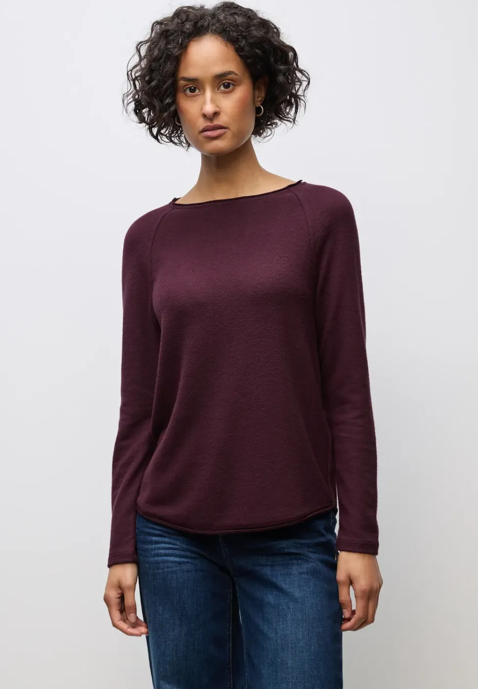 T-shirt doux mélangé