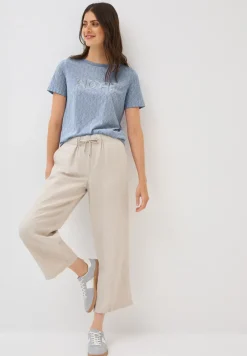 T-shirt dévoré avec wording