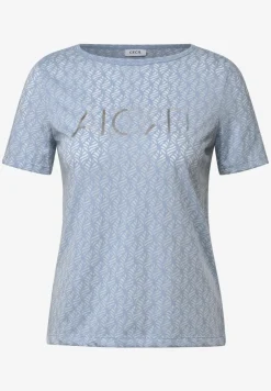 T-shirt dévoré avec wording