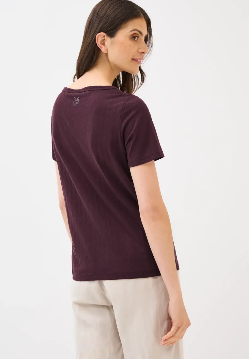 T-shirt dévoré avec wording