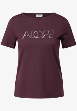 T-shirt dévoré avec wording