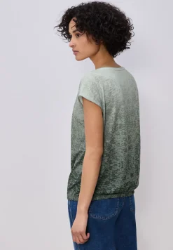 T-shirt dévoré avec wording