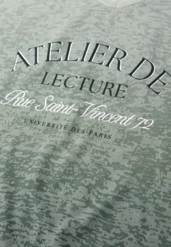 T-shirt dévoré avec wording