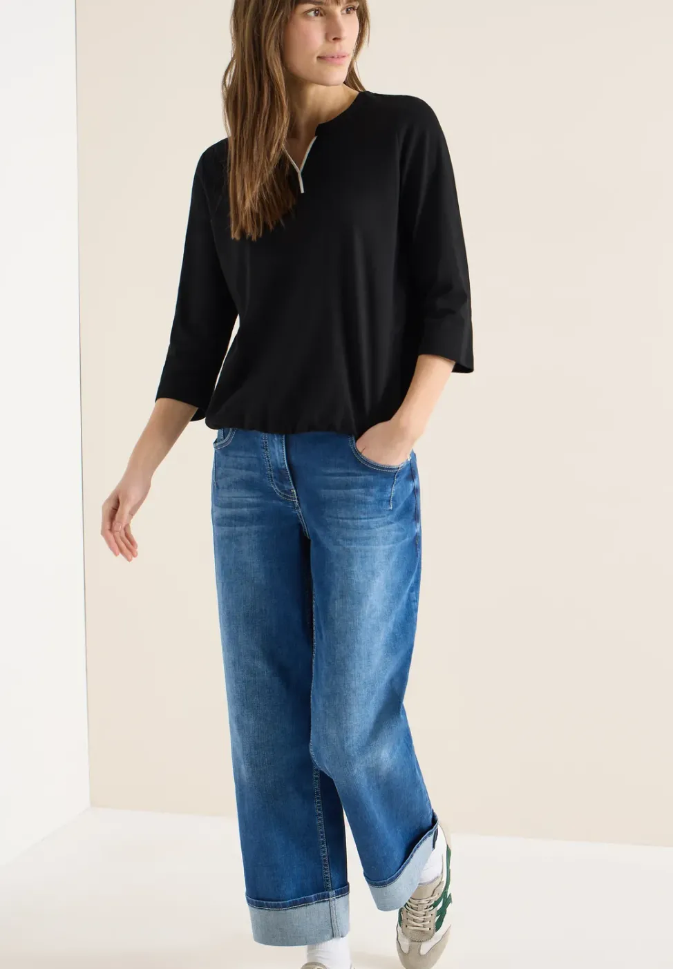 T-shirt en couleur unie