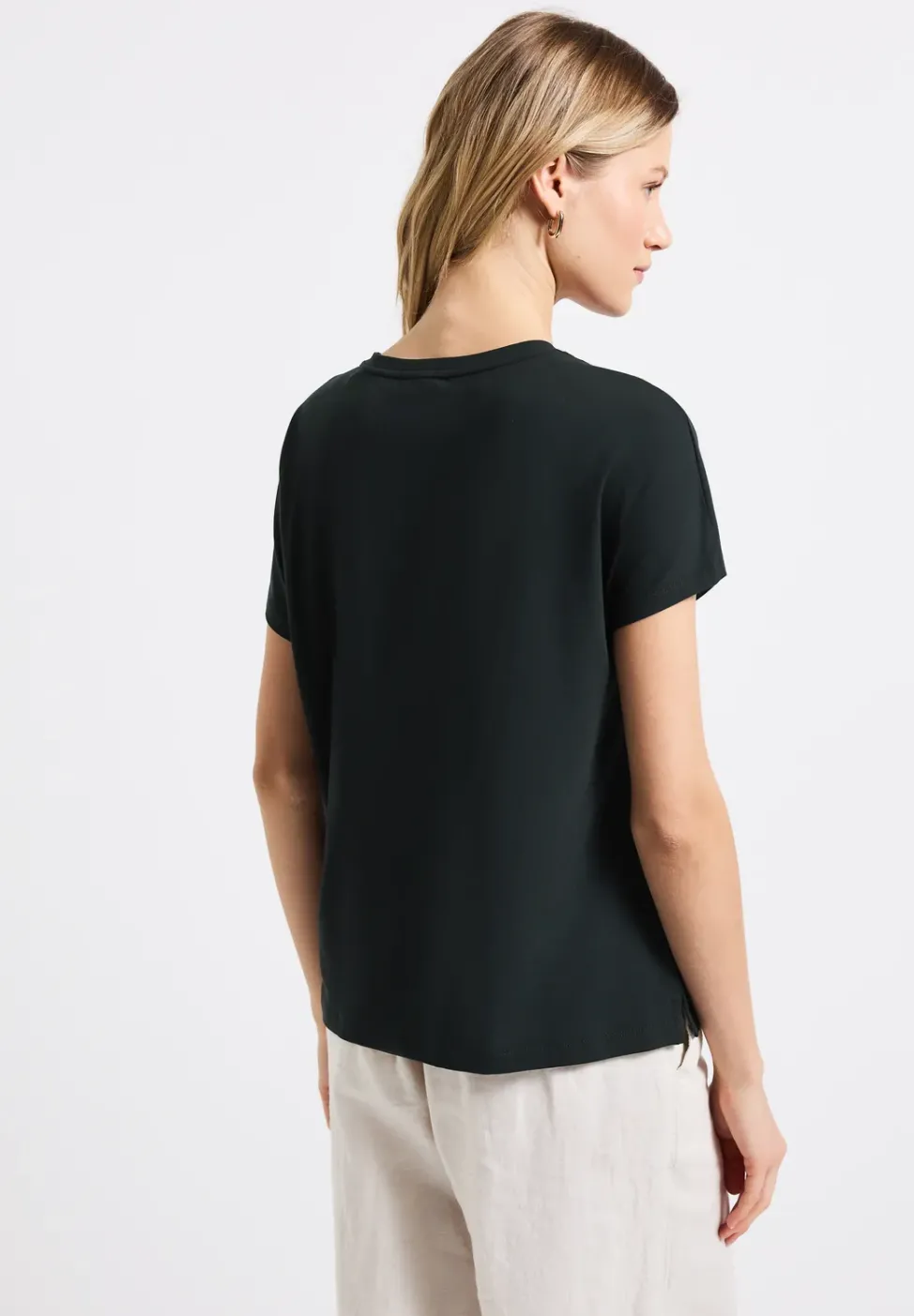 T-shirt en couleur unie