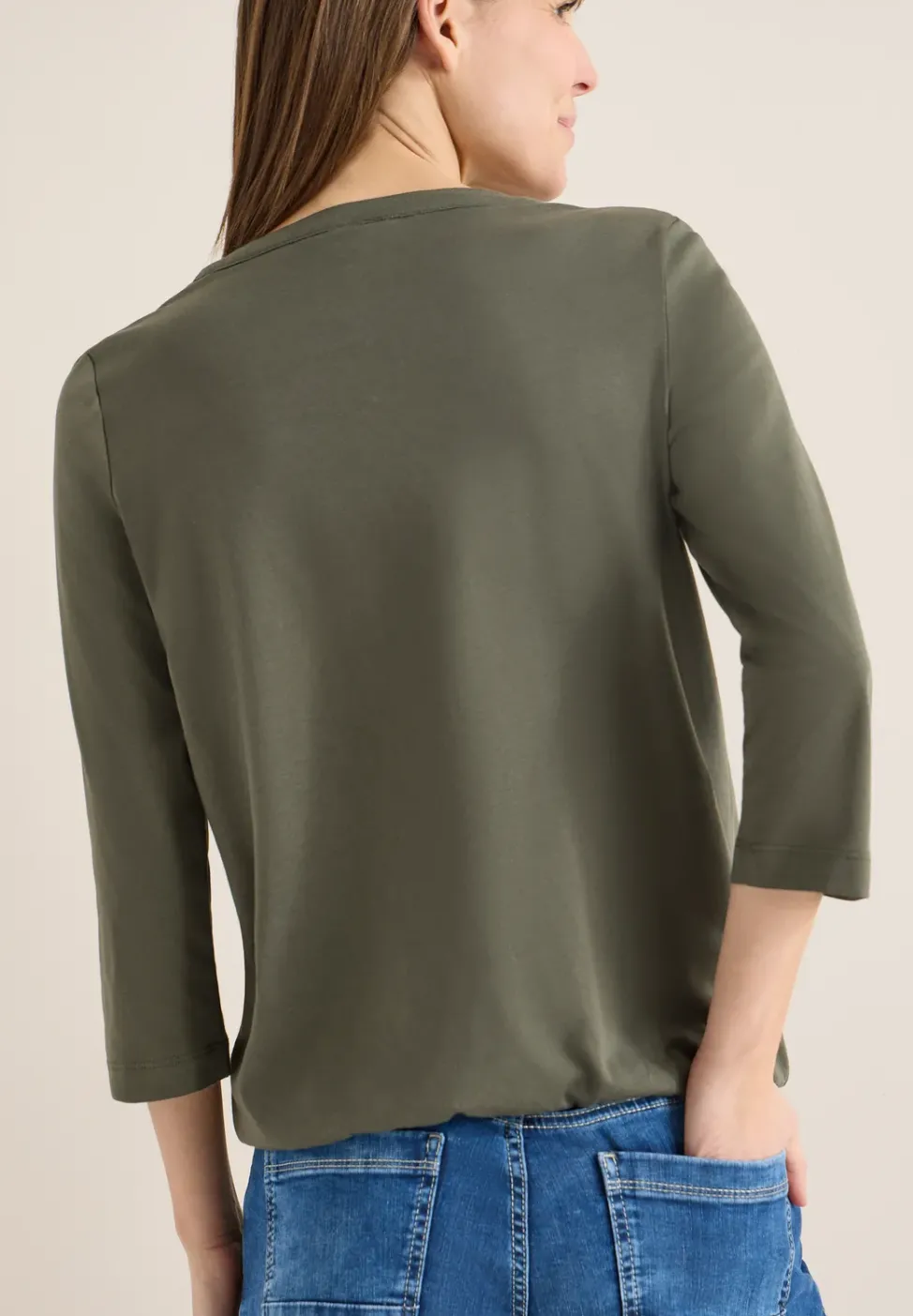 T-shirt en couleur unie