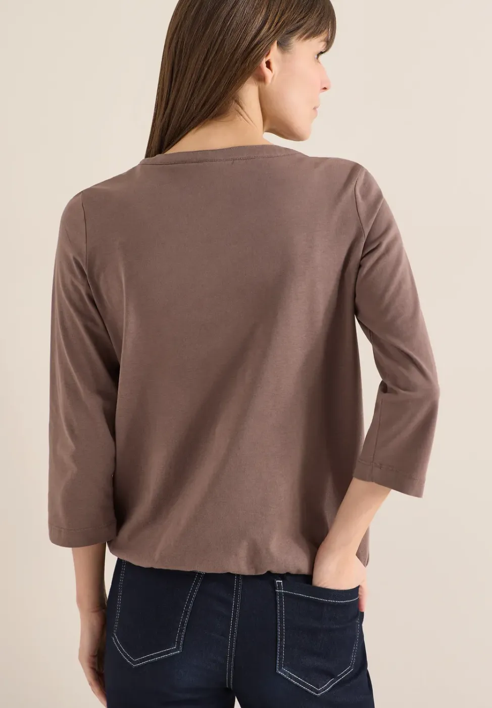 T-shirt en couleur unie