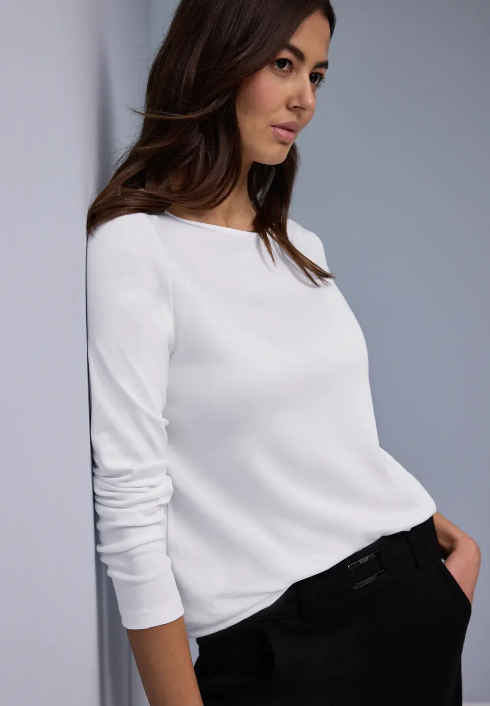 T-shirt en couleur unie