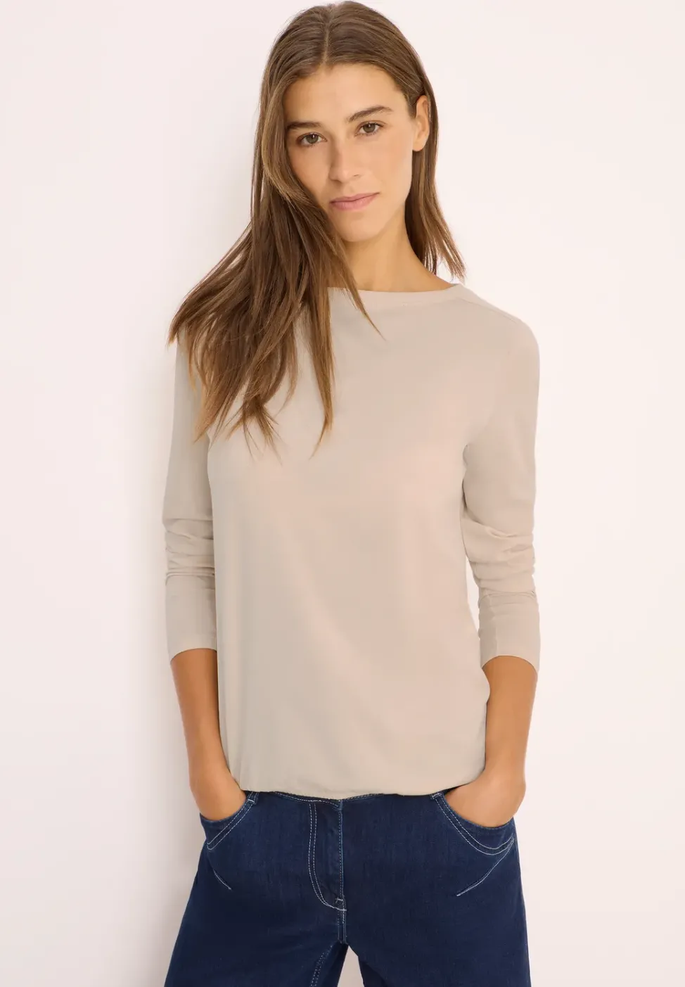 T-shirt en couleur unie
