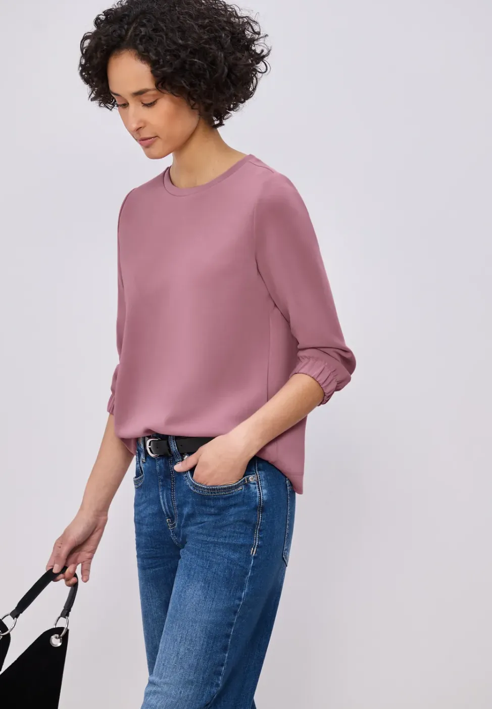 T-shirt en couleur unie