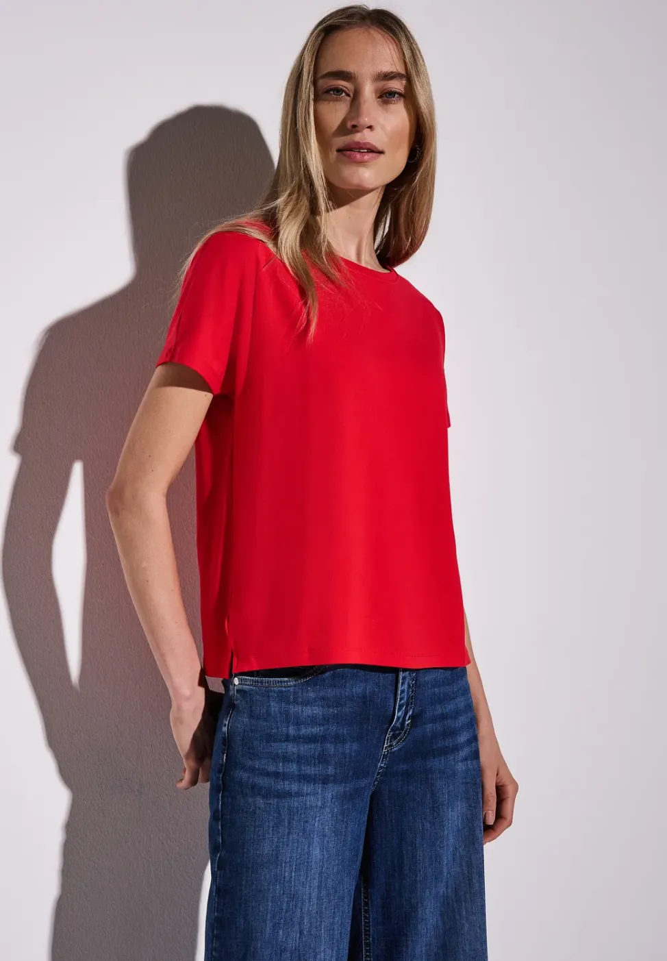T-shirt en couleur unie