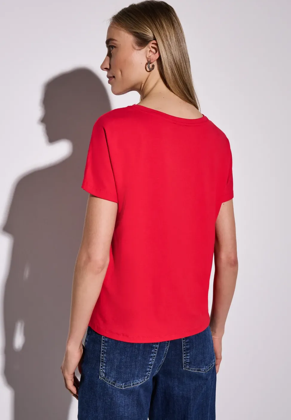 T-shirt en couleur unie