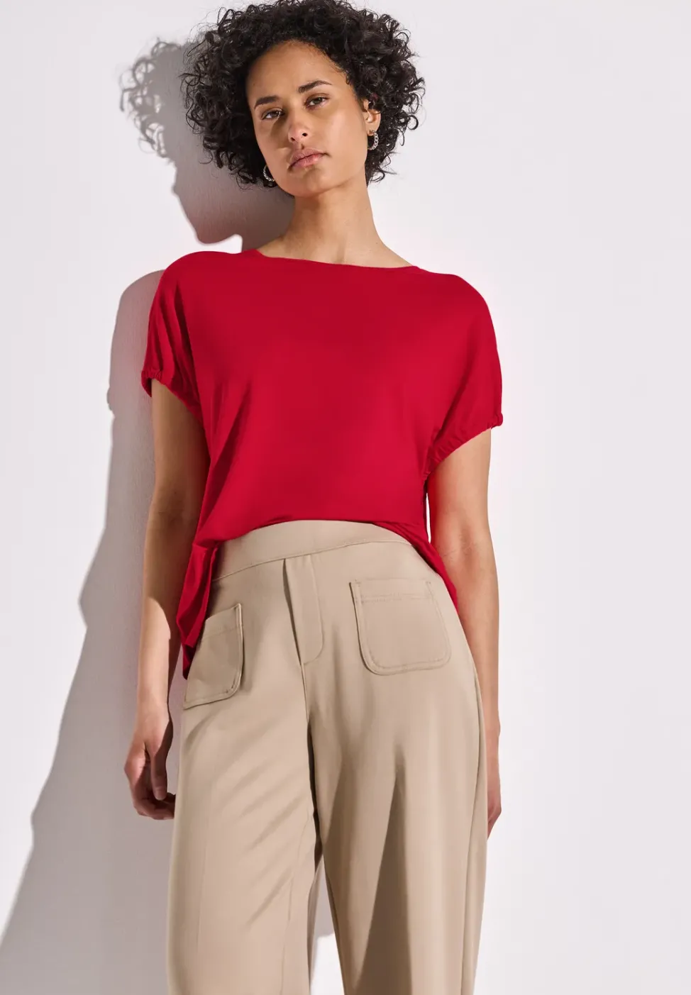 T-shirt en couleur unie