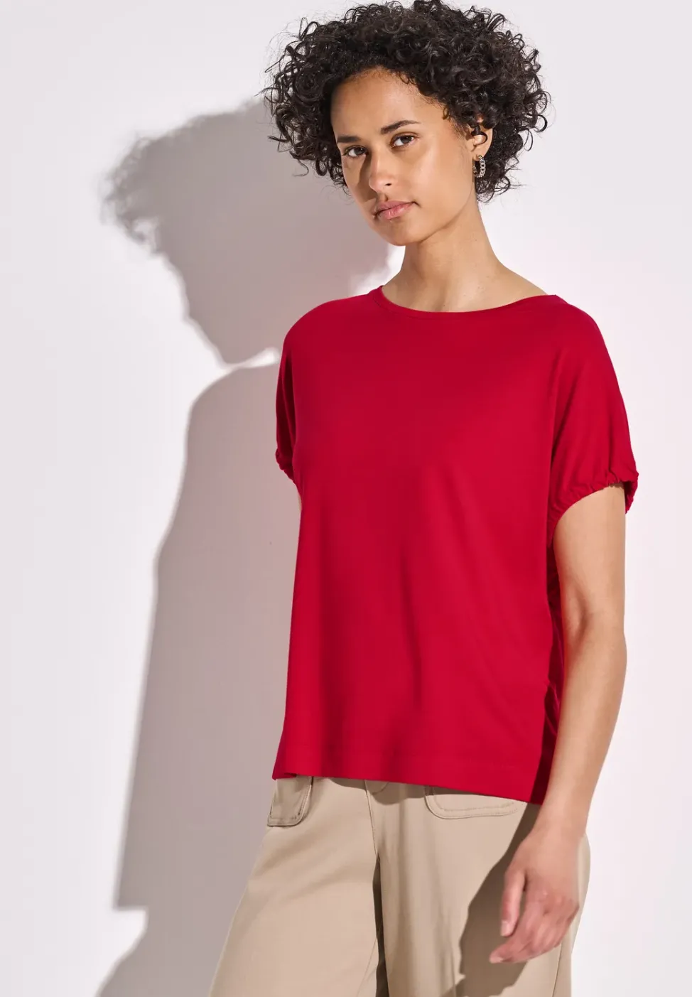 T-shirt en couleur unie