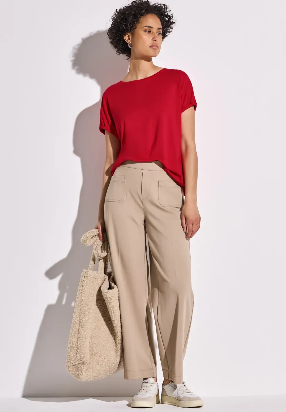 T-shirt en couleur unie