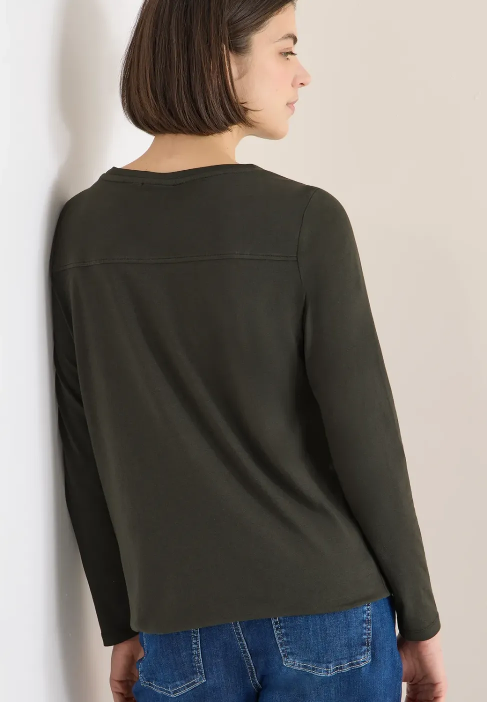 T-shirt en couleur unie