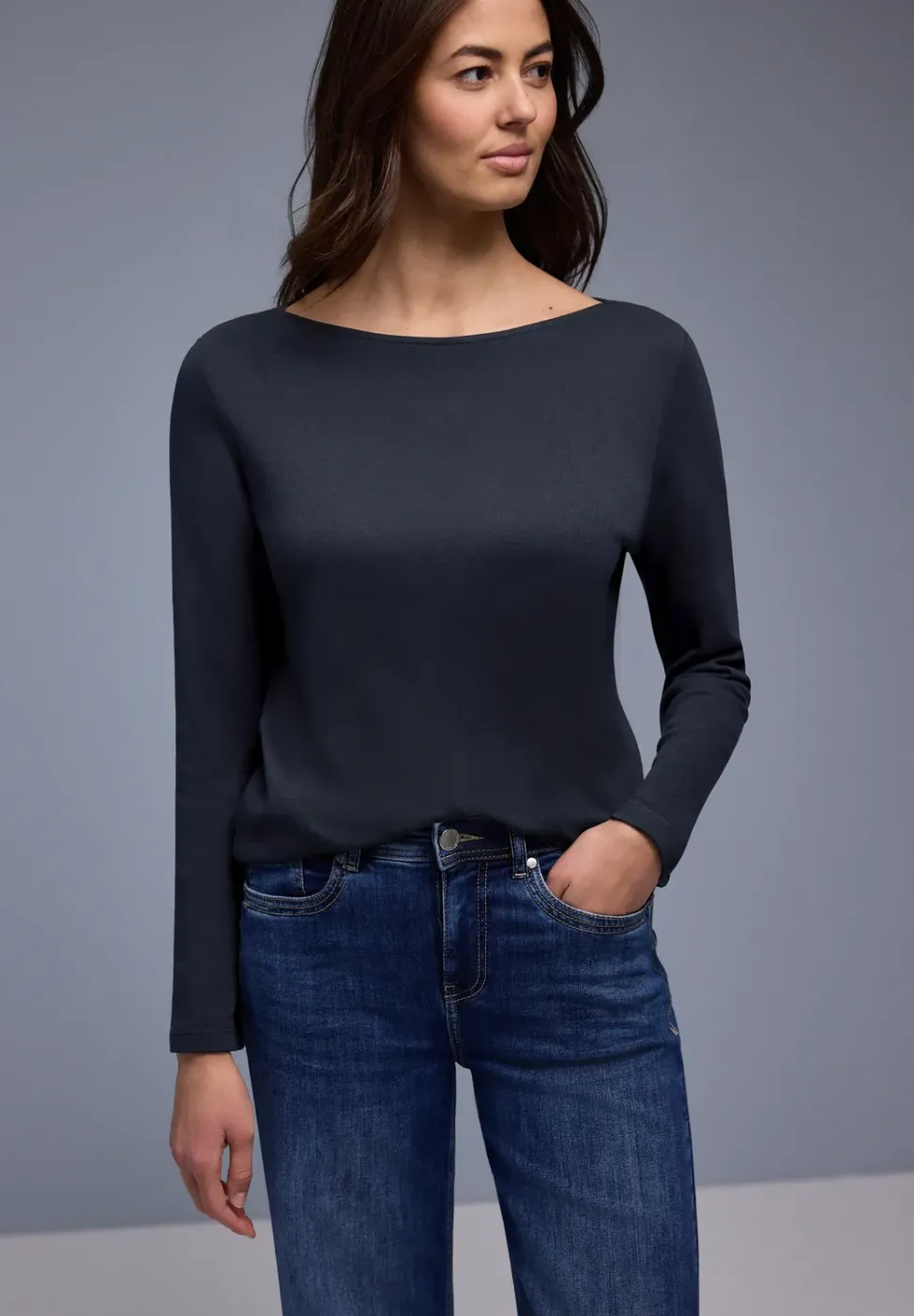 T-shirt en couleur unie
