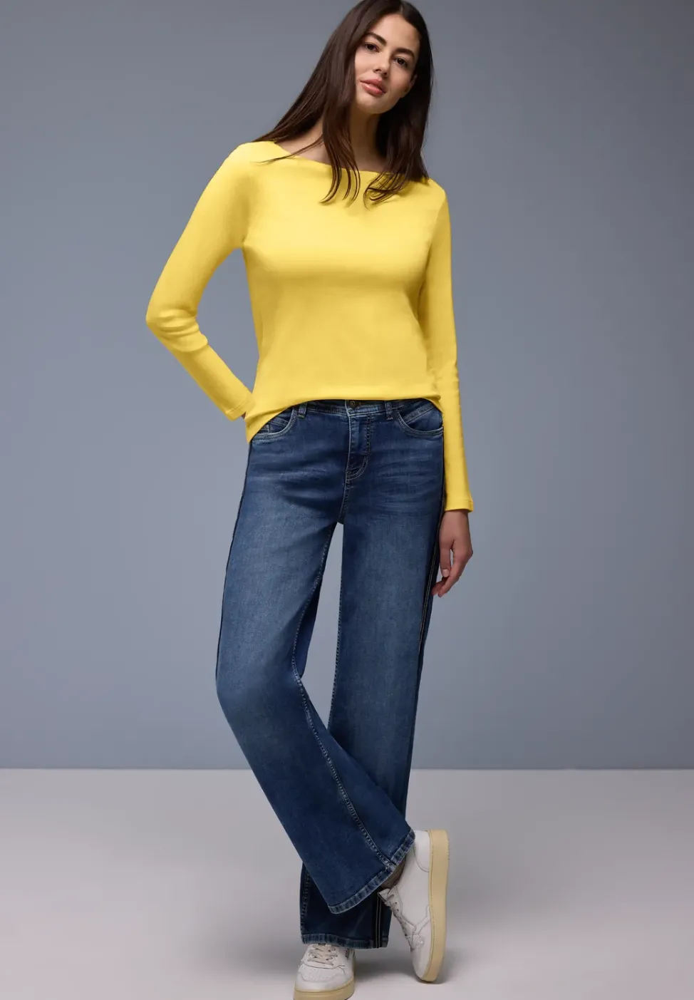 T-shirt en couleur unie