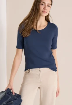 T-shirt en couleur unie