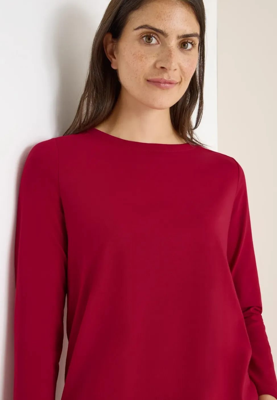 T-shirt en couleur unie