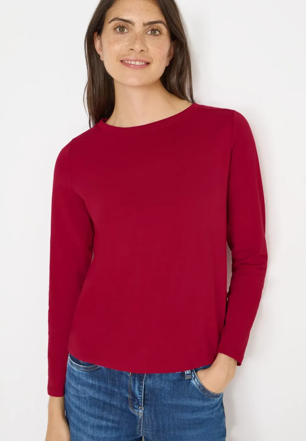 T-shirt en couleur unie