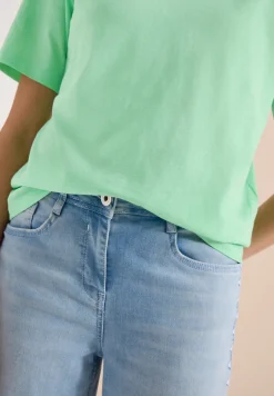 T-shirt en couleur unie