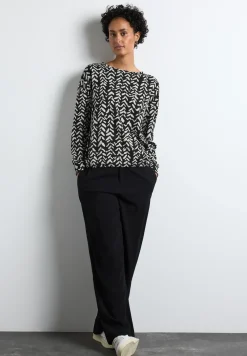 T-shirt en jacquard