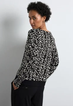 T-shirt en jacquard