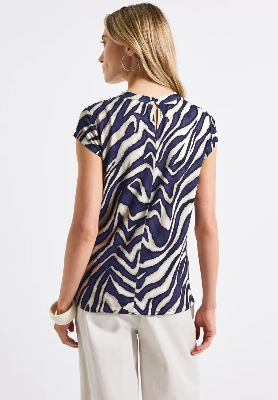 T-shirt en jersey à motifs