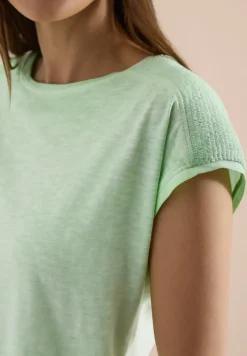 T-shirt en jersey au look garment dye