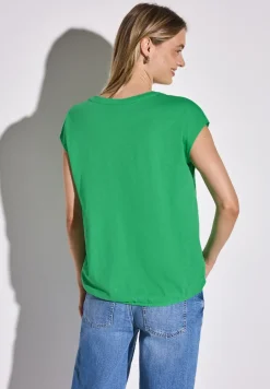T-shirt en jersey au look tunique