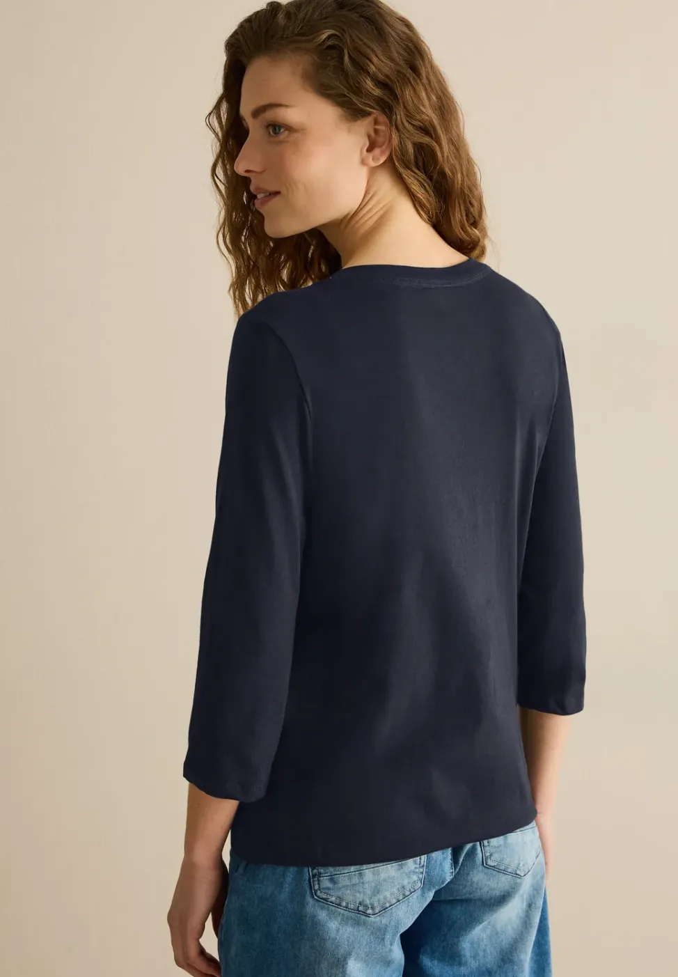 T-shirt en jersey au look tunique