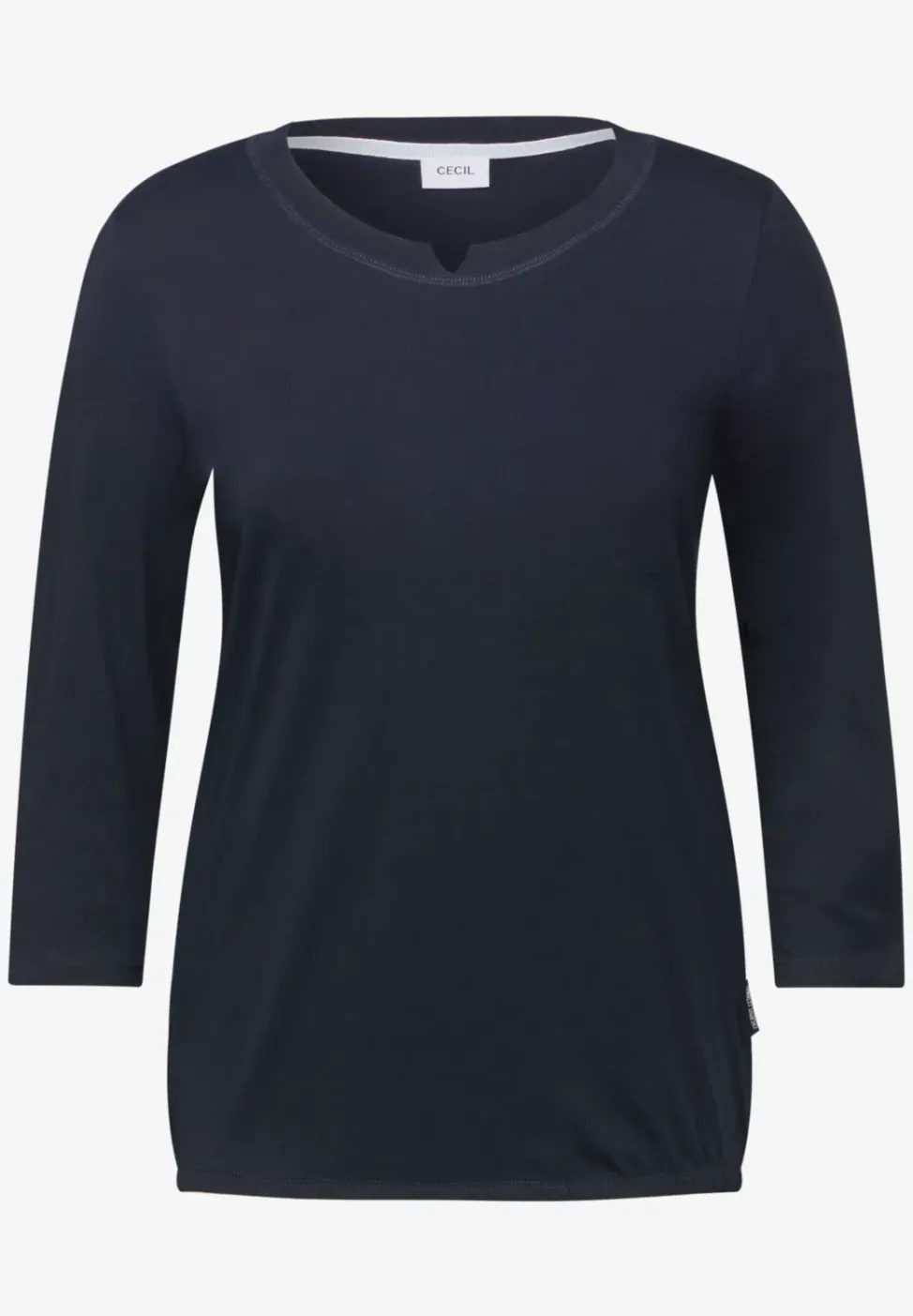 T-shirt en jersey au look tunique