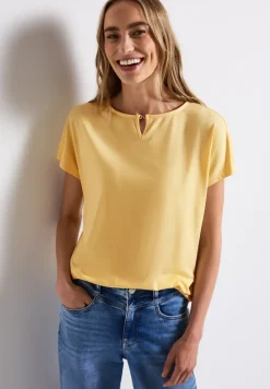 T-shirt en jersey avec découpe
