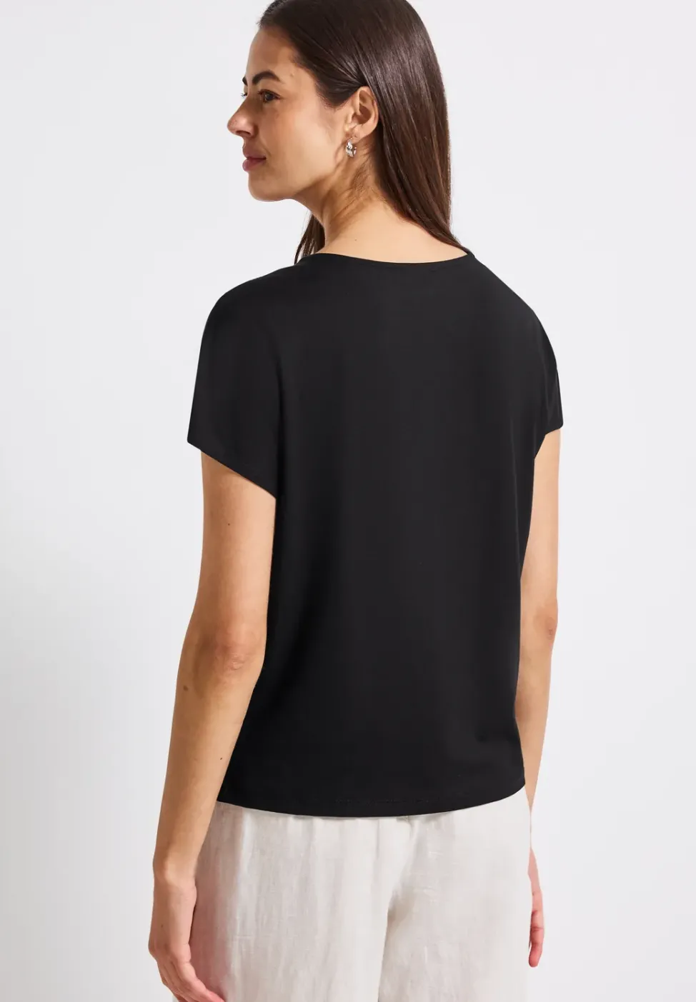 T-shirt en jersey avec découpe