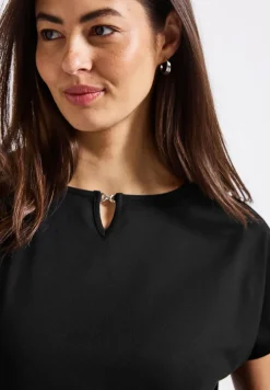 T-shirt en jersey avec découpe