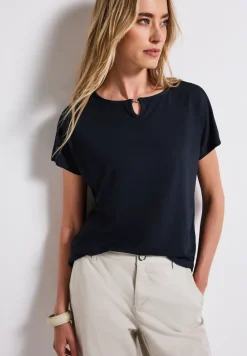 T-shirt en jersey avec découpe