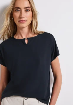 T-shirt en jersey avec découpe