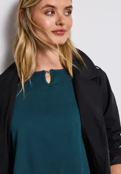 T-shirt en jersey avec découpe