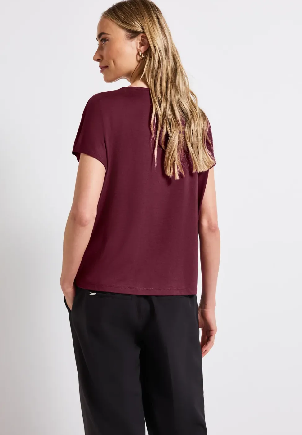 T-shirt en jersey avec découpe