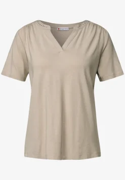 T-shirt en jersey avec rivets