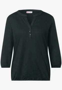 T-shirt en jersey Split Neck