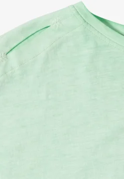 T-shirt en jersey teint en pièce à l’aspect délavé