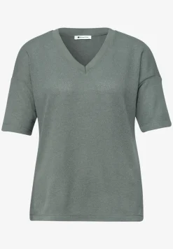 T-shirt en maille col V